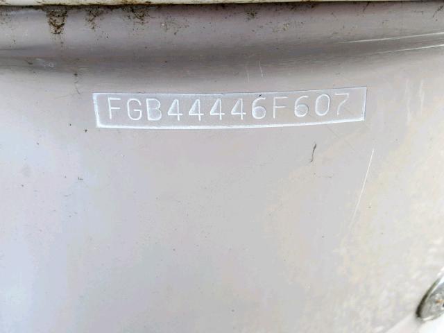 FGB44446F607 - 2007 CHAP BOAT თაფლისფერი ფოტო 10