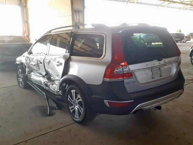 YV440MBKXF1219734 - 2015 VOLVO XC70 T5 SILVER photo 3