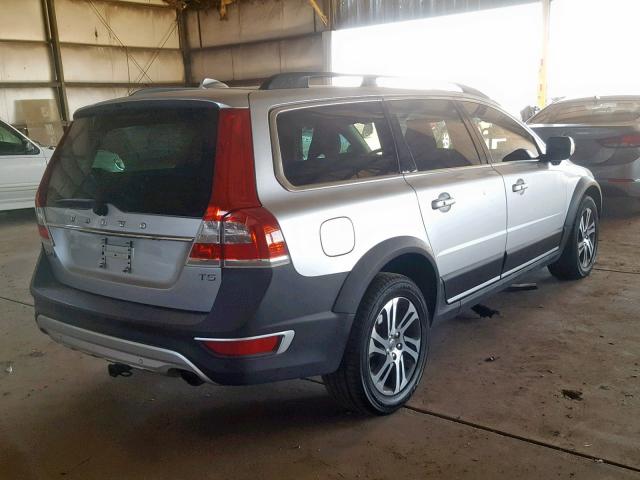 YV440MBKXF1219734 - 2015 VOLVO XC70 T5 SILVER photo 4