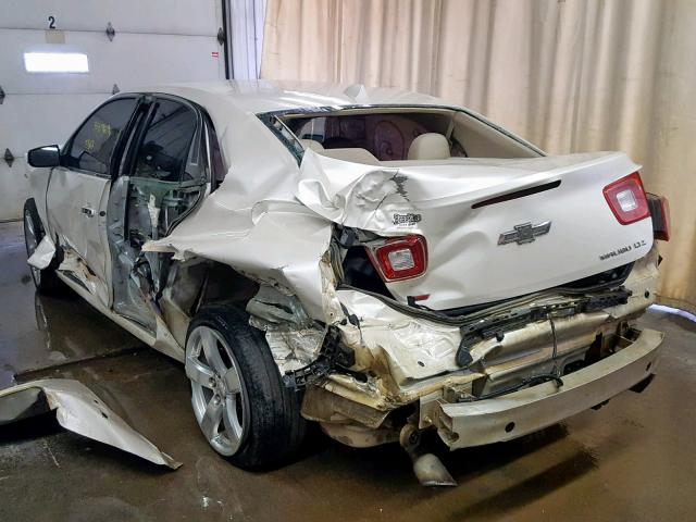 1G11J5SX1EF185052 - 2014 CHEVROLET MALIBU LTZ 白色 照片 3