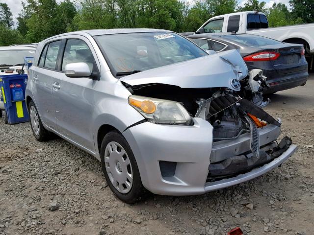 JTKKU4B4XB1014238 - 2011 TOYOTA SCION XD SILVER photo 1