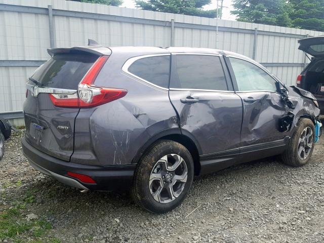 7FARW2H88KE017620 - 2019 HONDA CR-V EXL SILVER photo 4