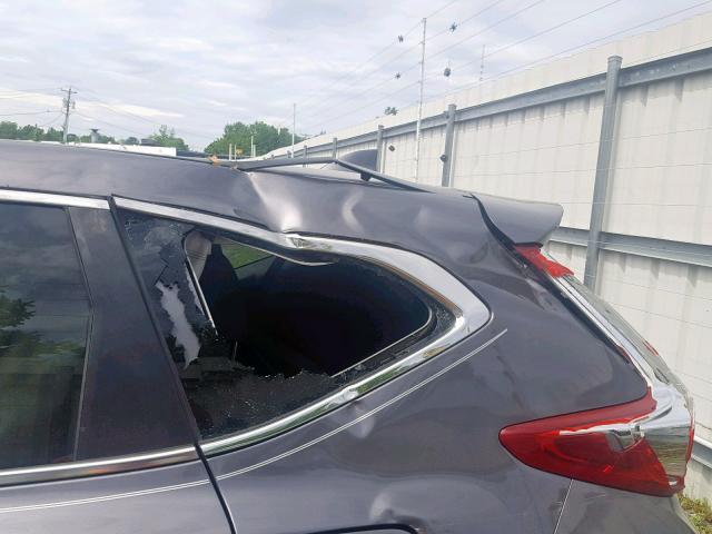 7FARW2H88KE017620 - 2019 HONDA CR-V EXL SILVER photo 9