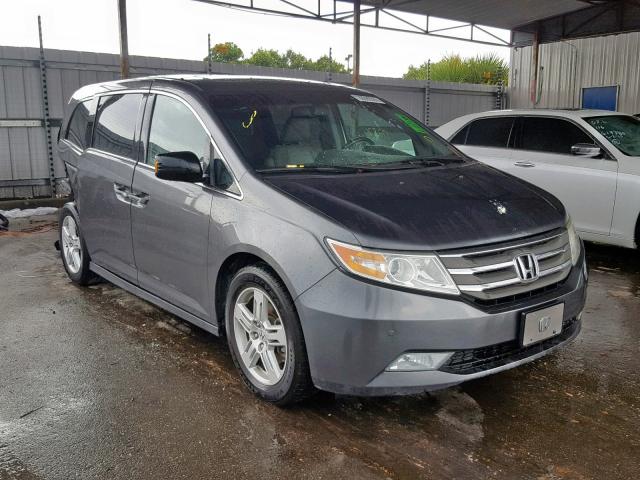 5FNRL5H92CB062956 - 2012 HONDA ODYSSEY TO GRAY photo 1