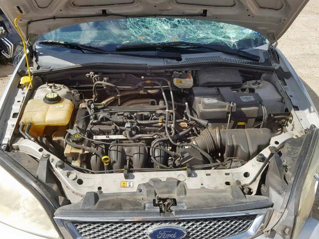 1FAFP31N27W323352 - 2007 FORD FOCUS ZX3 SILVER photo 7