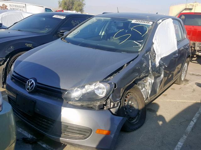WVWDB7AJ7CW113389 - 2012 VOLKSWAGEN GOLF 灰色 照片 2