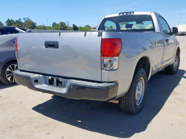 5TFLU52187X003265 - 2007 TOYOTA TUNDRA CHARCOAL photo 4