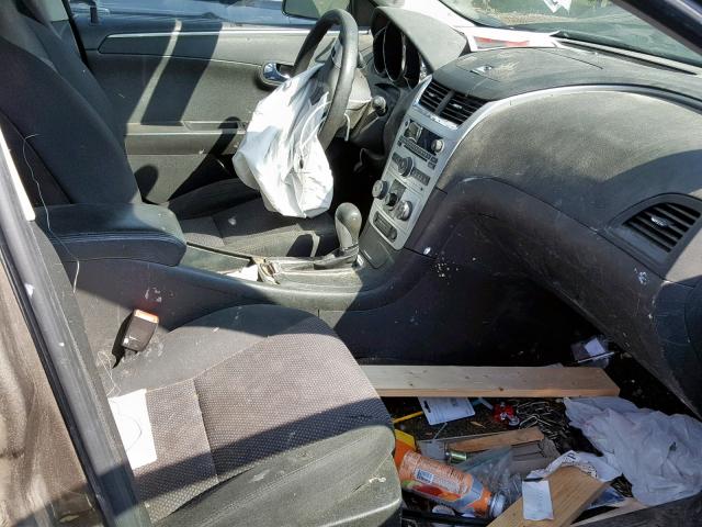 1G1ZC5EB1AF130933 - 2010 CHEVROLET MALIBU 1LT 灰色 照片 5