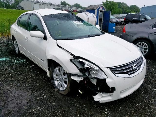 1N4CL2AP6AC152799 - 2010 NISSAN ALTIMA HYB WHITE photo 1