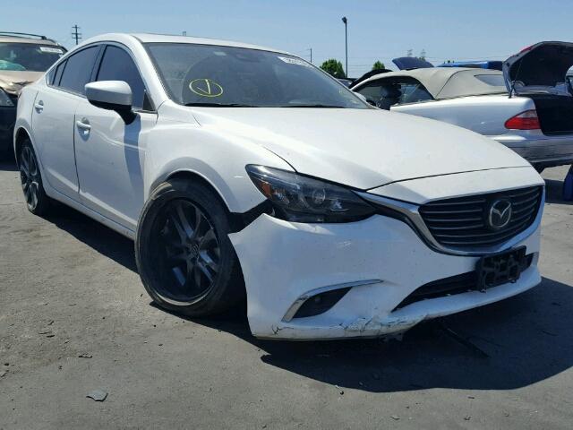 JM1GL1W58H1110413 - 2017 MAZDA 6 GRAND TO WHITE photo 1