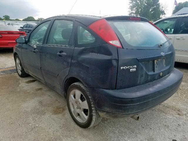 1FAHP37N37W274548 - 2007 FORD FOCUS ZX5 BLACK photo 3