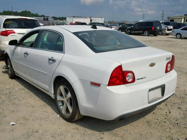 1G1ZC5EU4CF269054 - 2012 CHEVROLET MALIBU 1LT 白色 照片 3
