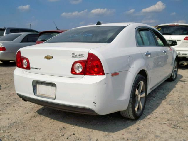 1G1ZC5EU4CF269054 - 2012 CHEVROLET MALIBU 1LT 白色 照片 4