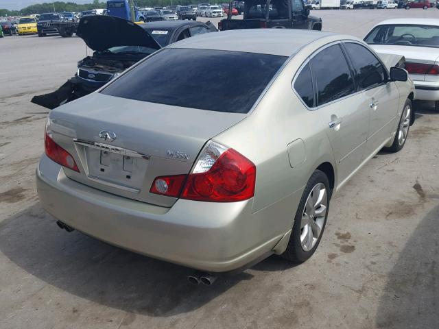 JNKAY01F67M453590 - 2007 INFINITI M35 BASE SILVER photo 4