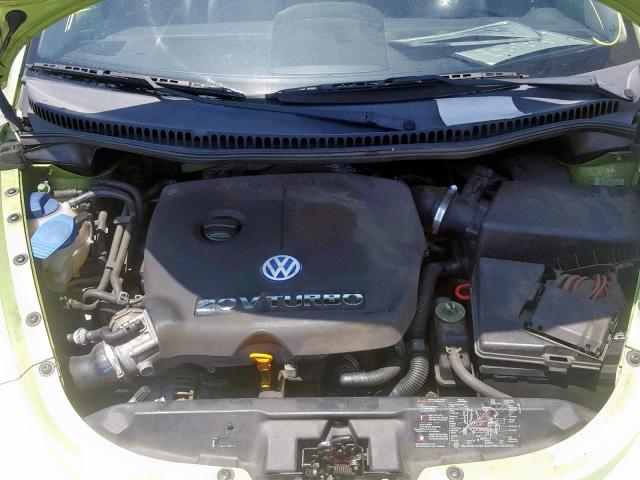 3VWDD21CX1M439244 - 2001 VOLKSWAGEN NEW BEETLE მწვანე ფოტო 7
