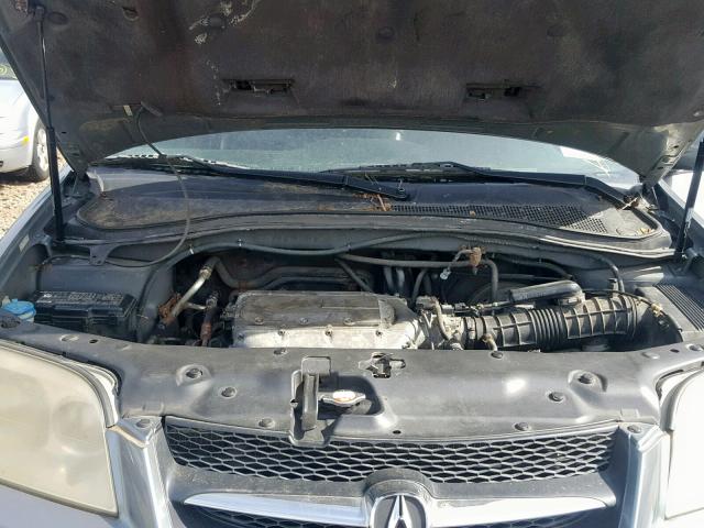 2HNYD18892H503347 - 2002 ACURA MDX TOURIN GRAY photo 7