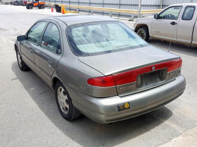 1MEFM6535XK616634 - 1999 MERCURY MYSTIQUE G GRAY photo 3