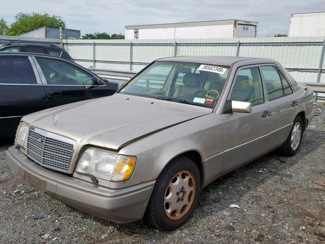 WDBEA32E9SC167888 - 1995 MERCEDES-BENZ E 320 BASE GOLD photo 2