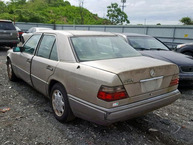 WDBEA32E9SC167888 - 1995 MERCEDES-BENZ E 320 BASE GOLD photo 3