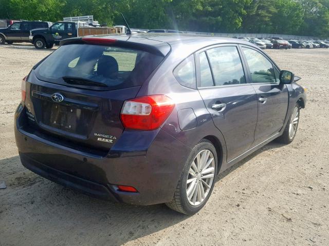 JF1GPAK67CH223942 - 2012 SUBARU IMPREZA LI GRAY photo 4