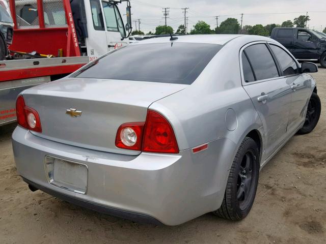 1G1ZH57B09F132506 - 2009 CHEVROLET MALIBU 1LT 银色 照片 4