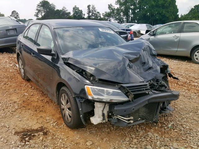 3VW1K7AJ1DM258400 - 2013 VOLKSWAGEN JETTA BASE BLACK photo 1