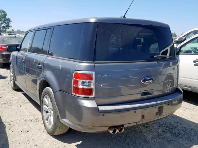 2FMDK51C79BA26054 - 2009 FORD FLEX SE GRAY photo 3