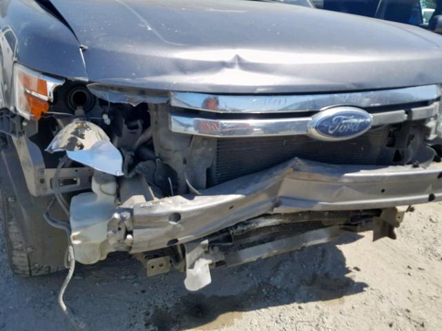 2FMDK51C79BA26054 - 2009 FORD FLEX SE GRAY photo 9