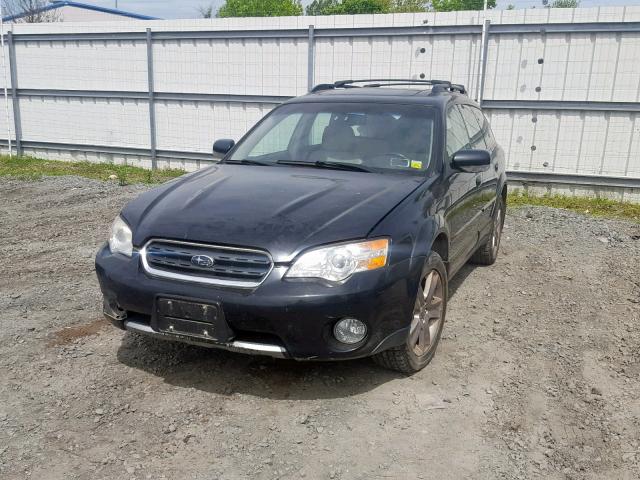 4S4BP86C874308522 - 2007 SUBARU LEGACY OUT BLACK photo 2