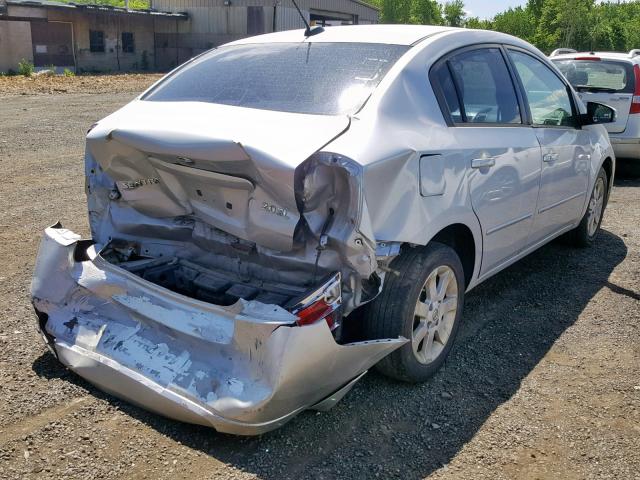 3N1AB61E37L701823 - 2007 NISSAN SENTRA 2.0 SILVER photo 4