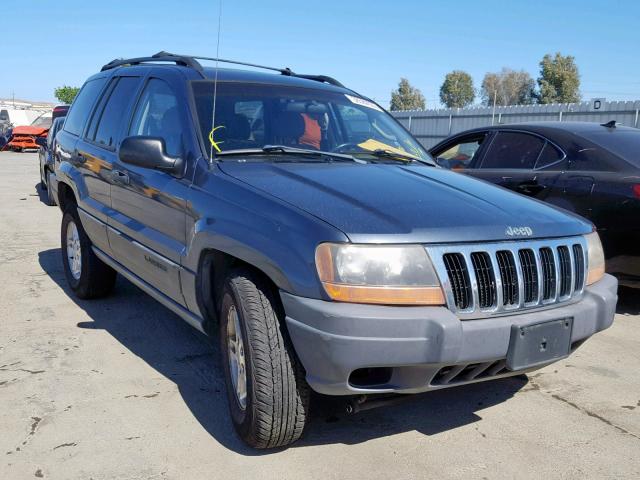 1J8GW48S02C276361 - 2002 JEEP GRAND CHER BLUE photo 1