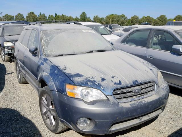 4S4BP86CX74308358 - 2007 SUBARU LEGACY OUT BLUE photo 1