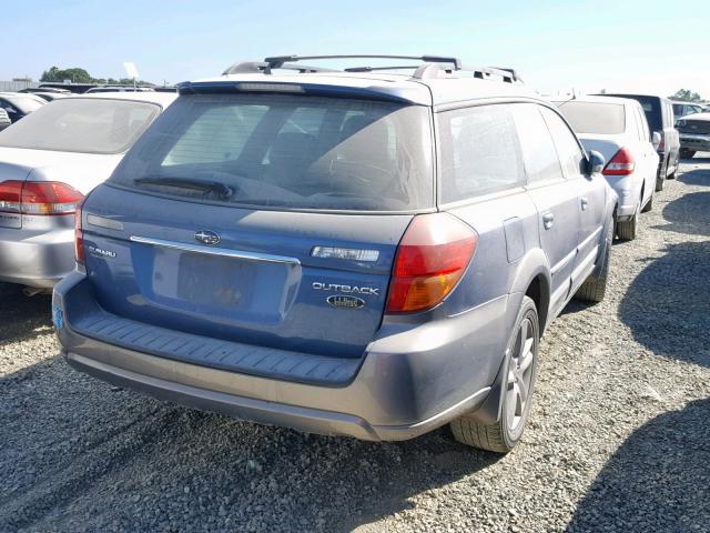 4S4BP86CX74308358 - 2007 SUBARU LEGACY OUT BLUE photo 4