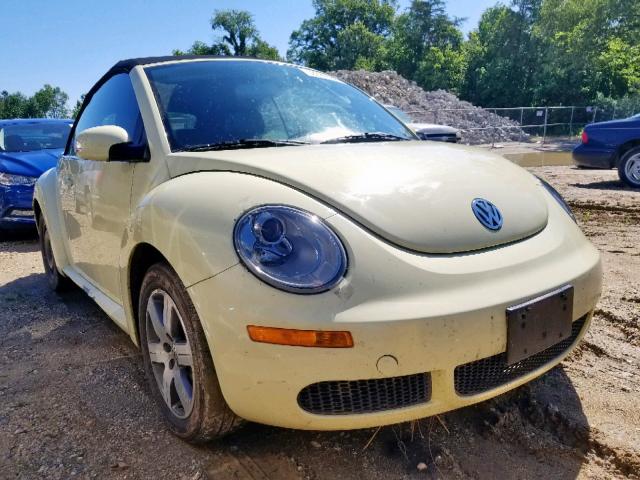 3VWRF31Y36M321478 - 2006 VOLKSWAGEN NEW BEETLE Sarı foto 1