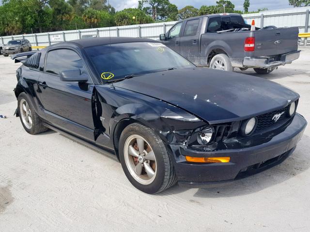 1ZVFT82H165107991 - 2006 FORD MUSTANG GT BLACK photo 1