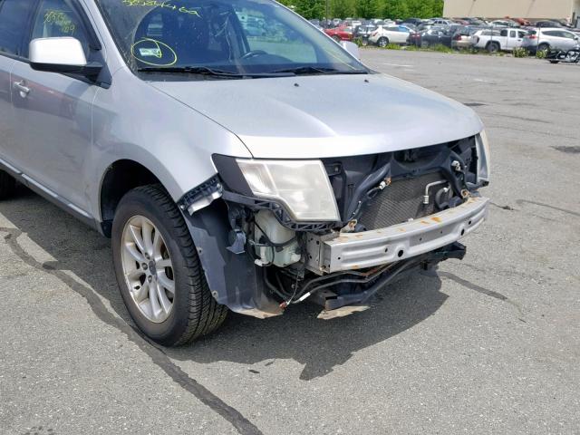 2FMDK48C99BA44989 - 2009 FORD EDGE SEL BLUE photo 9