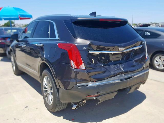 1GYKNBRS3HZ171773 - 2017 CADILLAC XT5 LUXURY GRAY photo 3