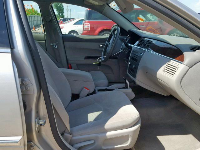 2G4WC582181178368 - 2008 BUICK LACROSSE C SILVER photo 5