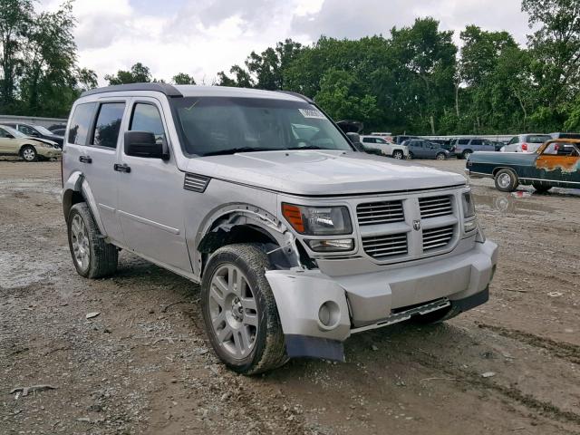 1D4PU4GK2AW157080 - 2010 DODGE NITRO HEAT SILVER photo 1