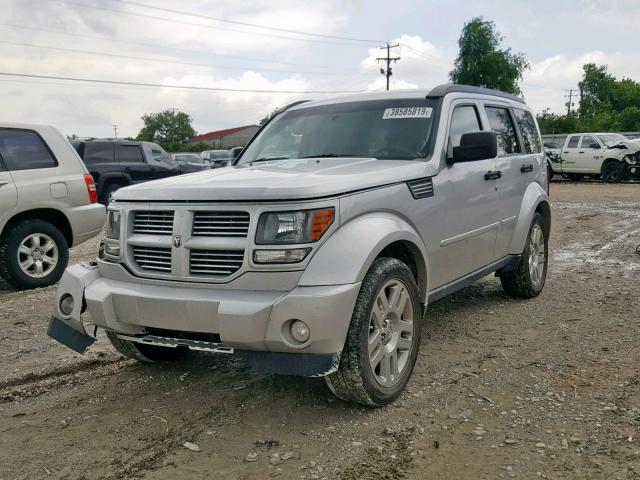 1D4PU4GK2AW157080 - 2010 DODGE NITRO HEAT SILVER photo 2