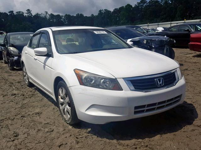 1HGCP26878A102999 - 2008 HONDA ACCORD EXL WHITE photo 1