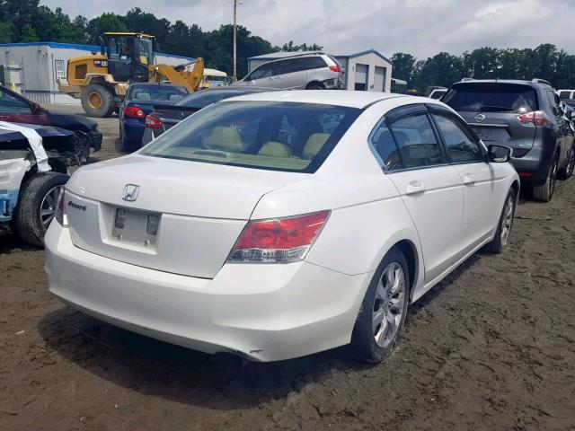 1HGCP26878A102999 - 2008 HONDA ACCORD EXL WHITE photo 4