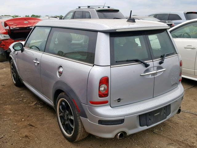 WMWMM33579TP92915 - 2009 MINI COOPER S C SILVER photo 3