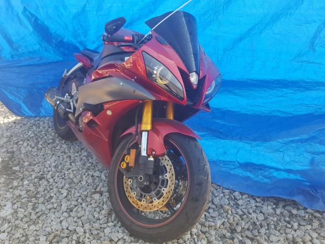 JYARJ12E87A014845 - 2007 YAMAHA YZFR6 L RED photo 1