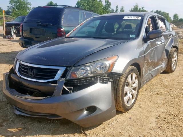 1HGCP36888A052118 - 2008 HONDA ACCORD EXL GRAY photo 2