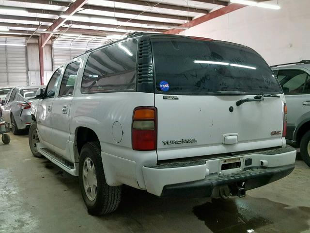 1GKFK66U43J243136 - 2003 GMC YUKON XL D WHITE photo 3