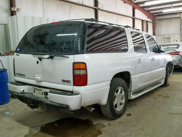 1GKFK66U43J243136 - 2003 GMC YUKON XL D WHITE photo 4