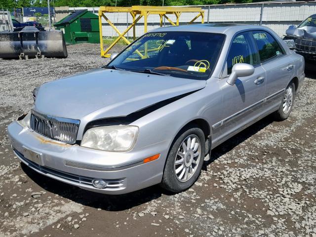 KMHFU45E84A278957 - 2004 HYUNDAI XG 350 GRAY photo 2