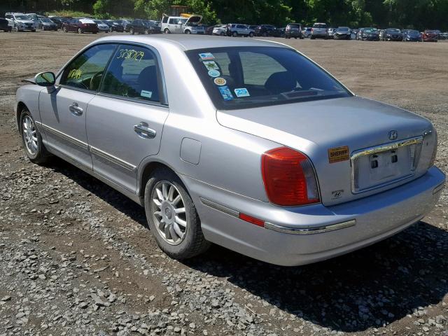 KMHFU45E84A278957 - 2004 HYUNDAI XG 350 GRAY photo 3