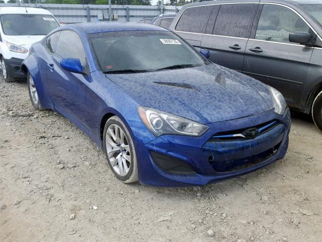 KMHHT6KD9DU091485 - 2013 HYUNDAI GENESIS CO BLUE photo 1